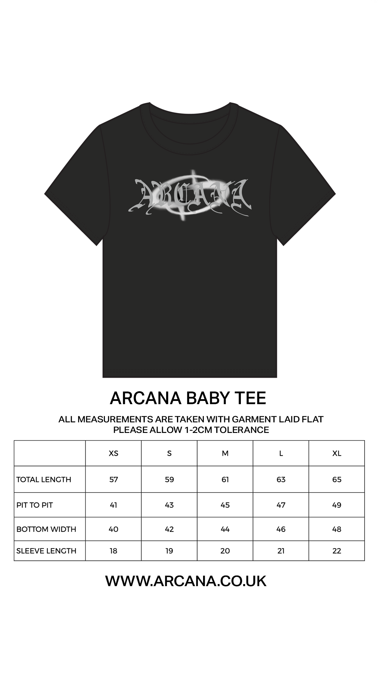 ARCANA BABY TEE