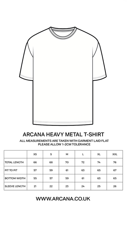 ARCANA HEAVY METAL T-SHIRT