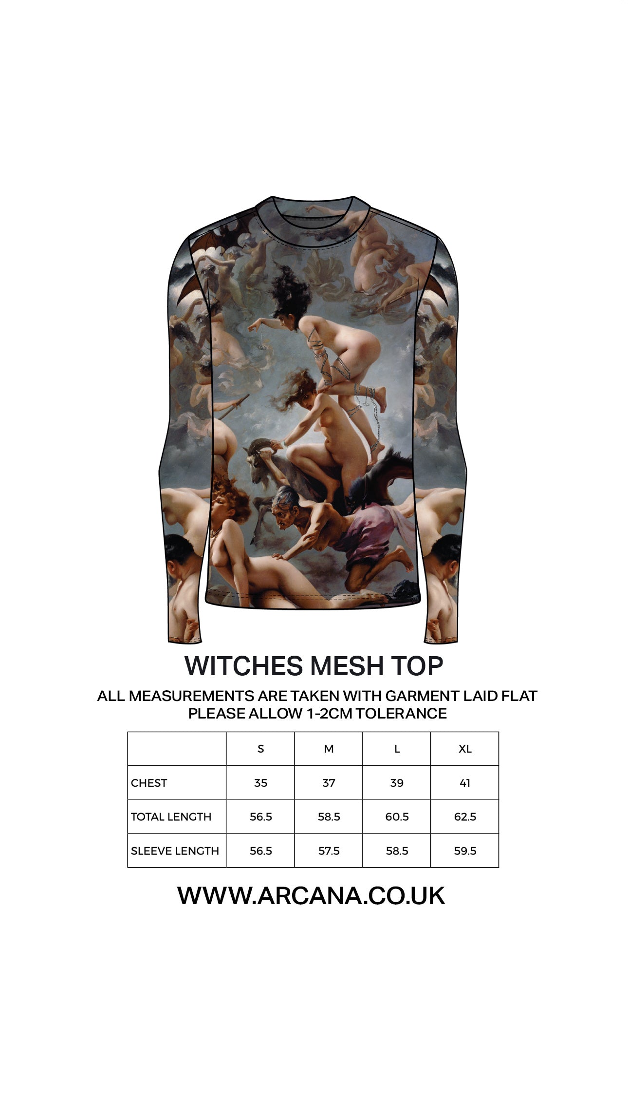 WITCHES MESH TOP